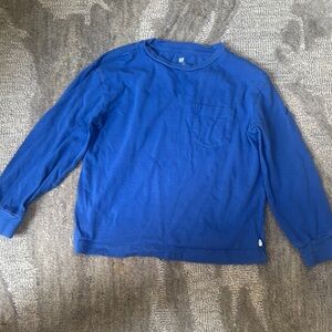 GAP Blue Long Sleeve Tee Casual Comfort